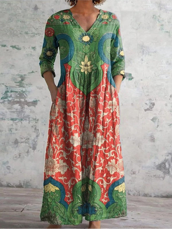 Veronika | Vintage Maxi Dress
